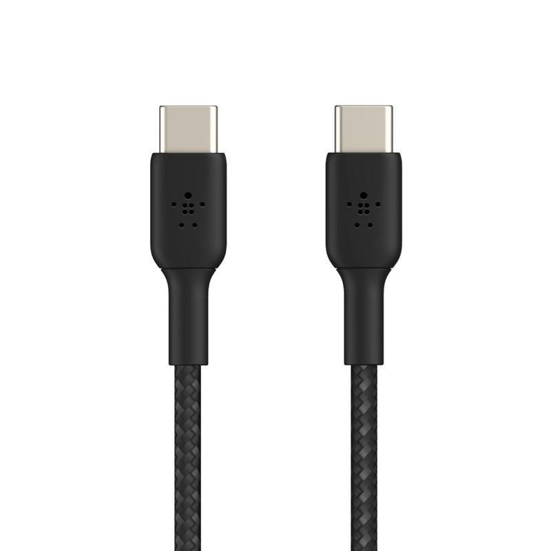 Belkin BoostCharge Braided USB-C to USB-C Cable 1m - Black, , medium