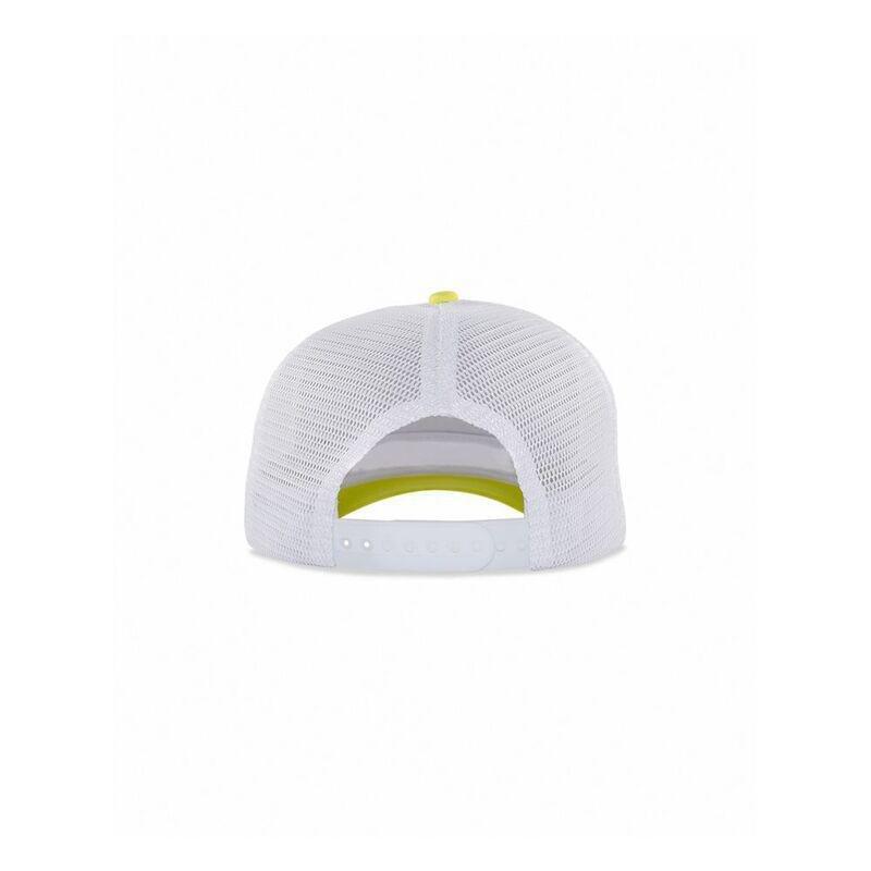 John Hatter Living Life Rubber Patch Cap Unisex Cap Yelow And White, , large image number 2