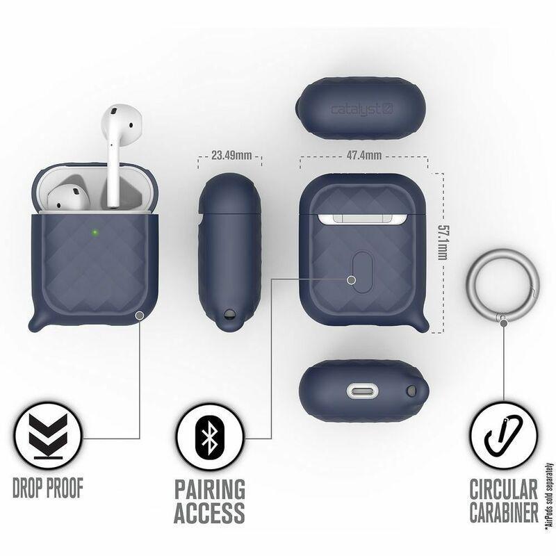 CATALYST - Catalyst Ring Clip Case Midnight Blue for Apple AirPods Gen 1/2