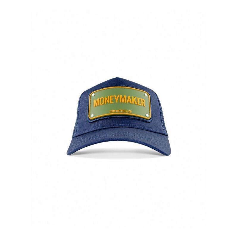 John Hatter Money Maker Rubber Patch Cap Unisex Cap Navy Blue, , large image number 1