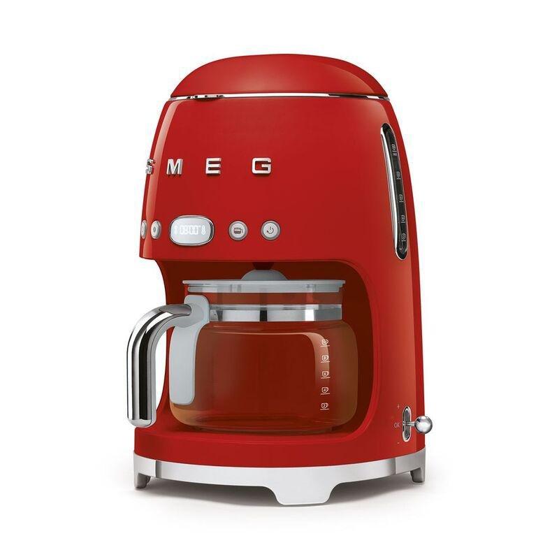 SMEG Drip Filter Coffee Machine 1.4 Liters -  Red, , large image number 7