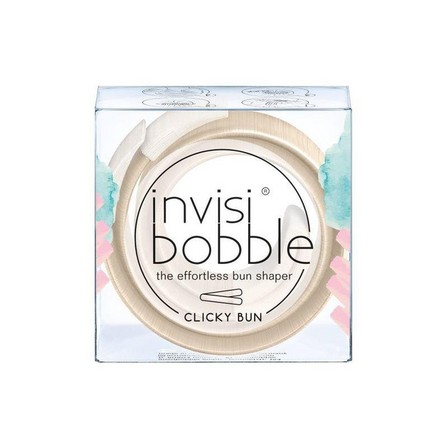 INVISIBOBBLE - Invisibobble Clicky Bun Hanging Pack To Be Or Nude To Be Hair Tie