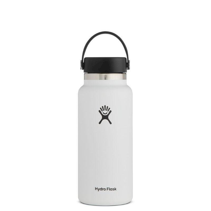 Hydro Flask Vacuum Bottle White Wide Mouth 950ml, , large image number 0
