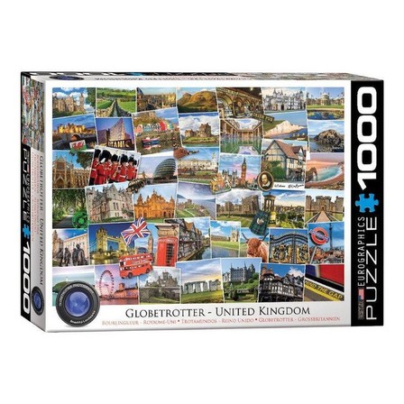 EUROGRAPHICS - Eurographics Globetrotter United Kingdom Jigsaw Puzzle 1000 Pcs