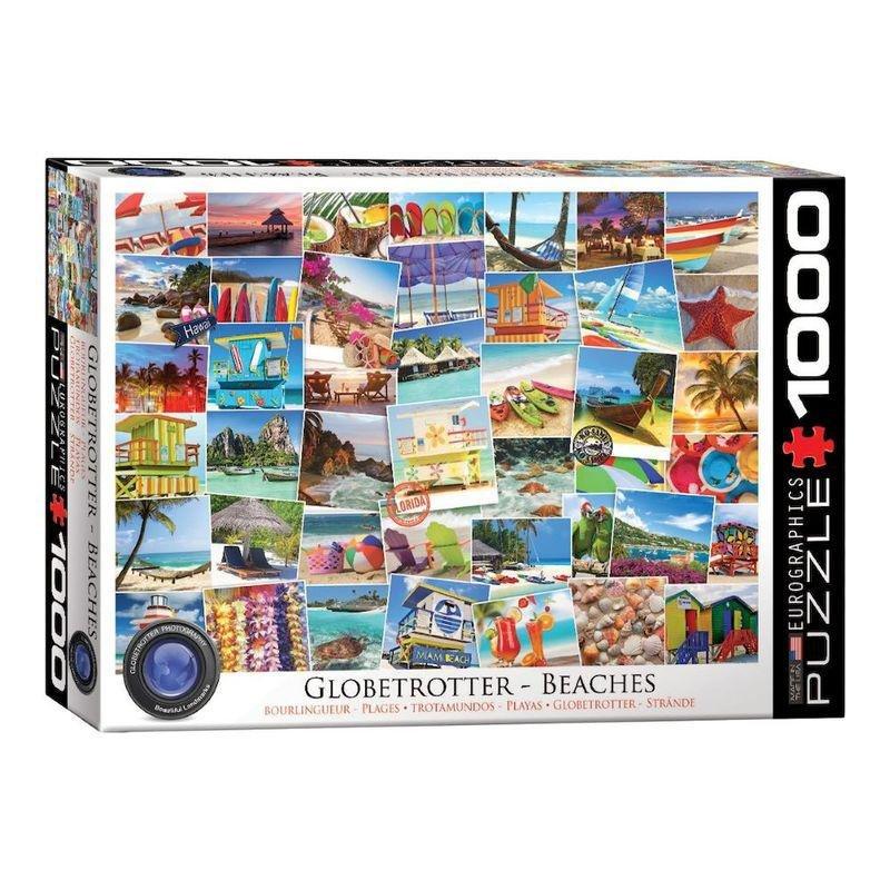 Eurographics Globetrotter Beaches Jigsaw Puzzle 1000 Pcs, , large image number 0