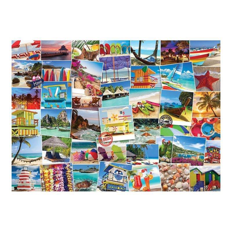 Eurographics Globetrotter Beaches Jigsaw Puzzle 1000 Pcs, , large image number 1