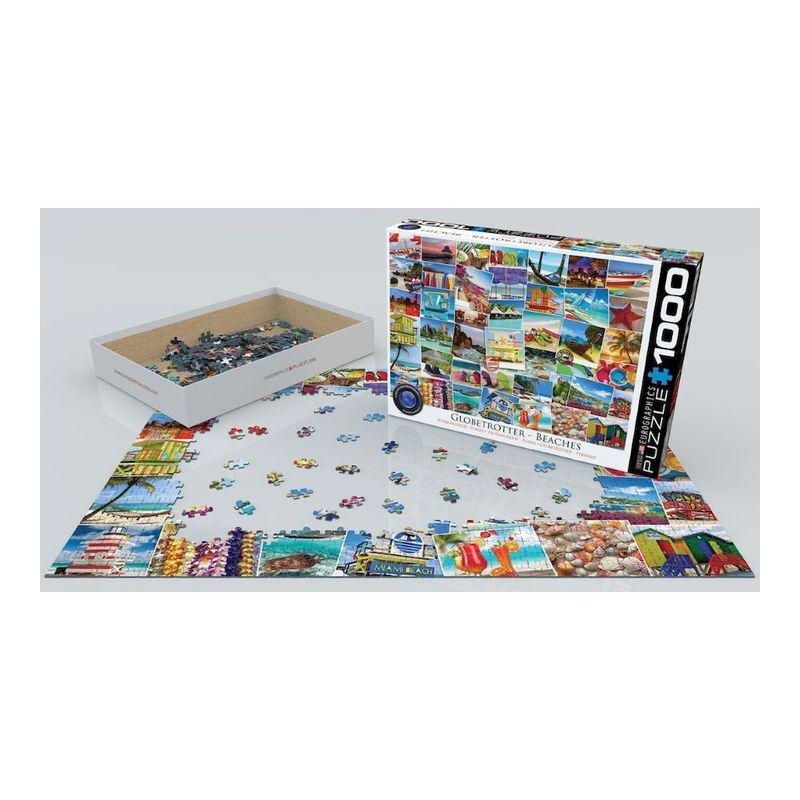 Eurographics Globetrotter Beaches Jigsaw Puzzle 1000 Pcs, , large image number 2