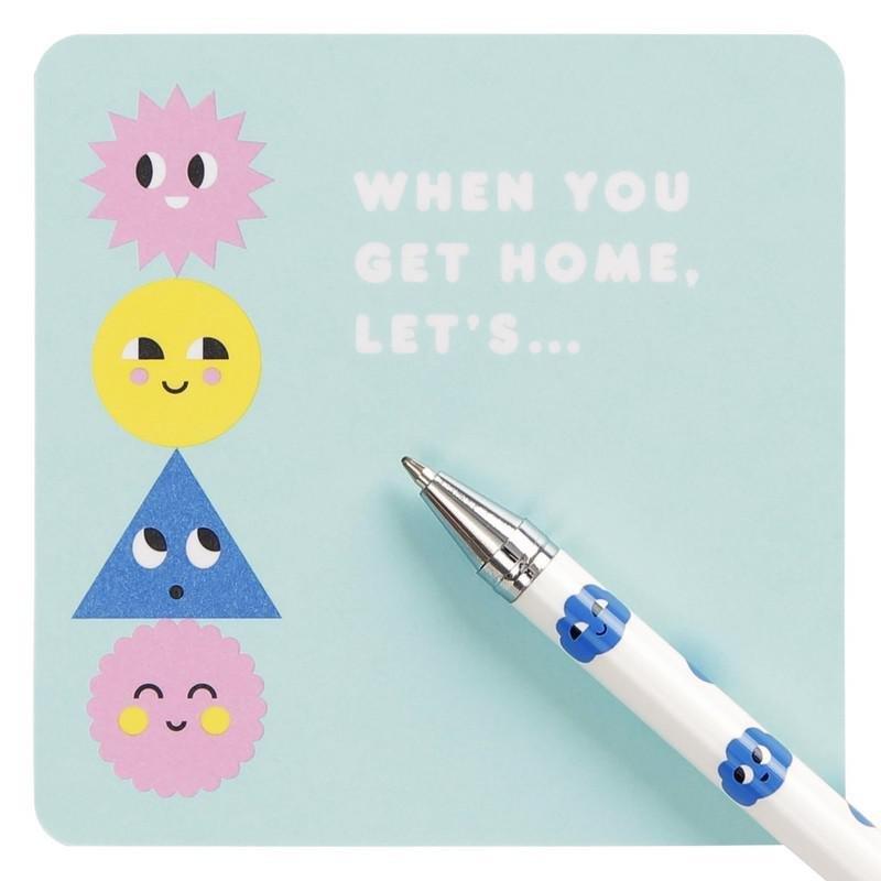 kikki.K Lunch Notes Smile White, , large image number 1