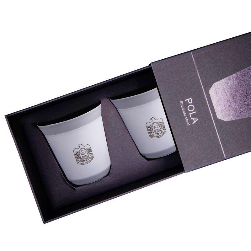Rovatti Pola UAE Stainless Steel Cup White 175ml, , large image number 0