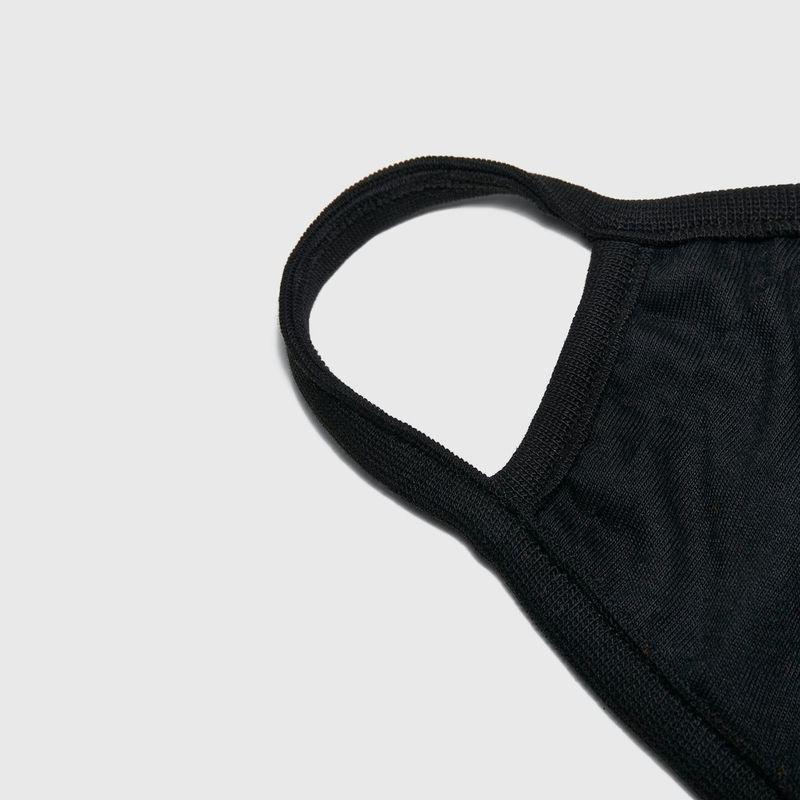 Mister Tee Bear Mouth Kids' Face Mask Black, , large image number 2