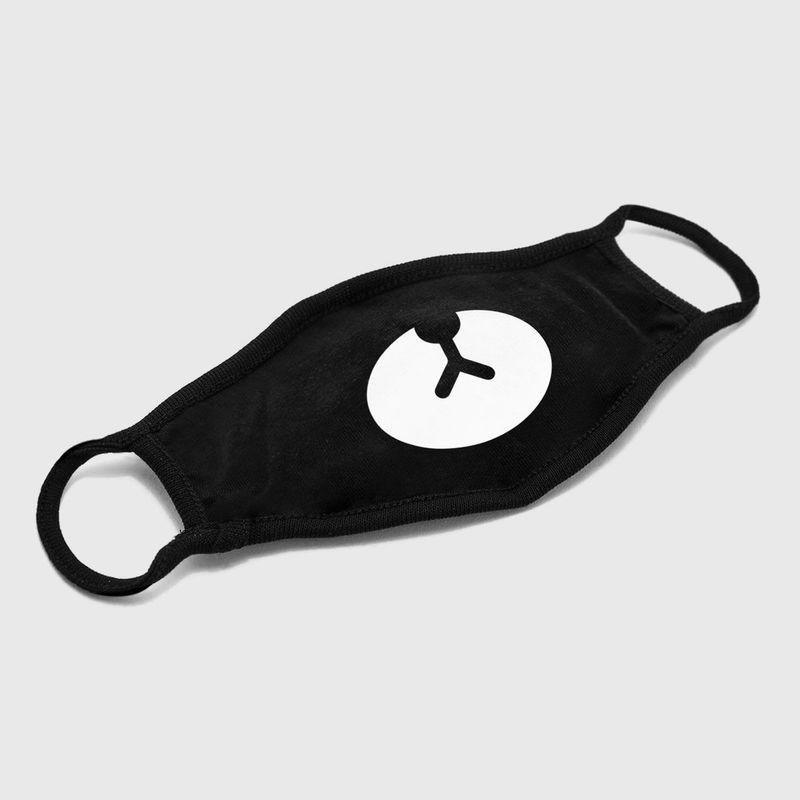 Mister Tee Bear Mouth Kids' Face Mask Black, , large image number 3