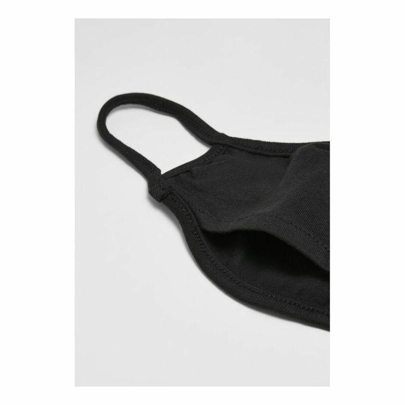 Mister Tee Youth Smile Face Mask Black Onesize, , large image number 1