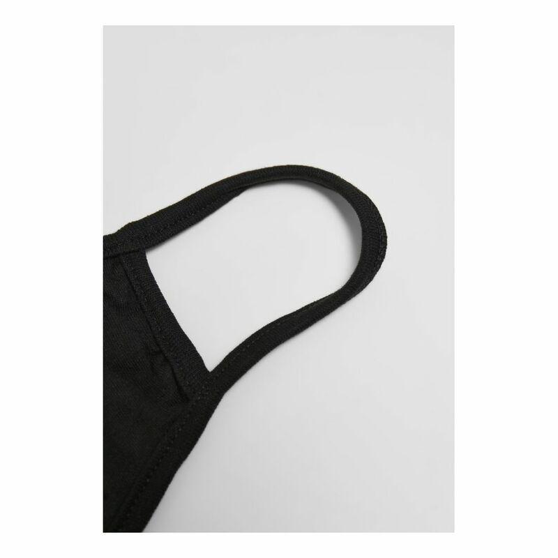 Mister Tee Youth Smile Face Mask Black Onesize, , large image number 2