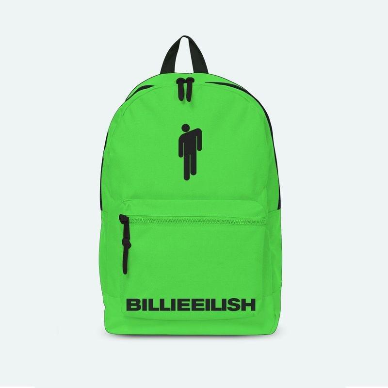 Billie Eilish Bad Guy Green Classic Rucksack, , large image number 0