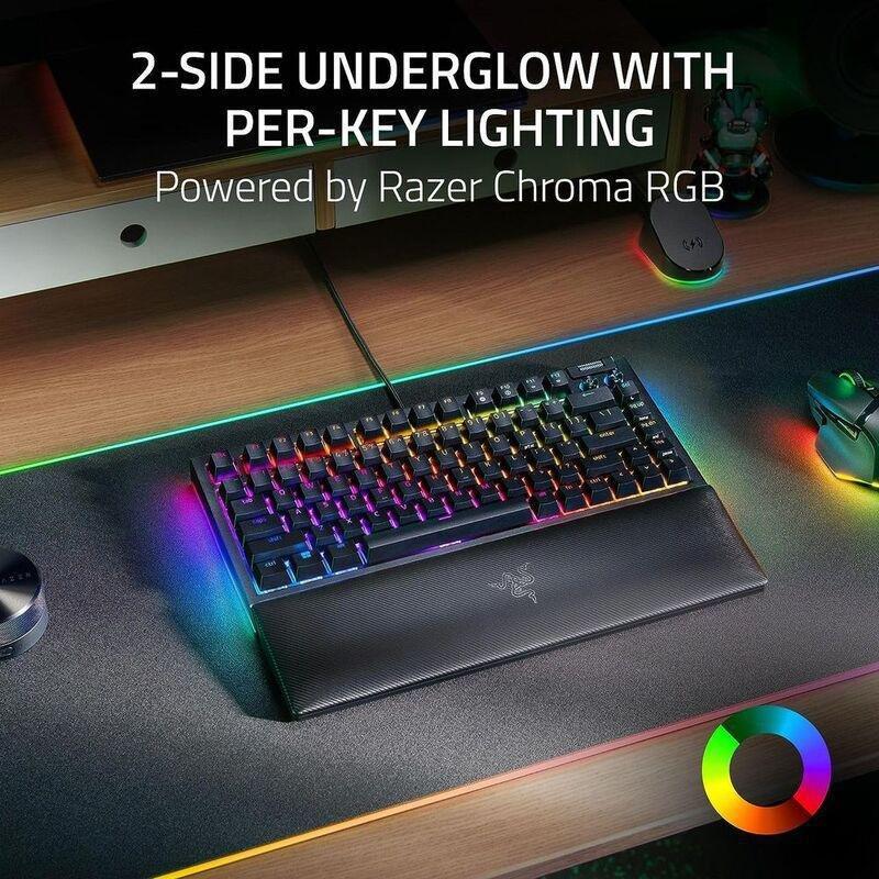 Razer BlackWidow V4 75% Hot-Swappable Mechanical Gaming Keyboard - Black (US English), , large image number 7