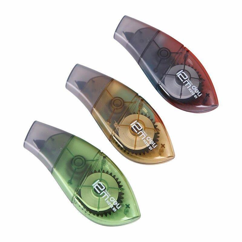 Deli Correction Tape 5mm x 12M Assorted (Includes 1), , large image number 0