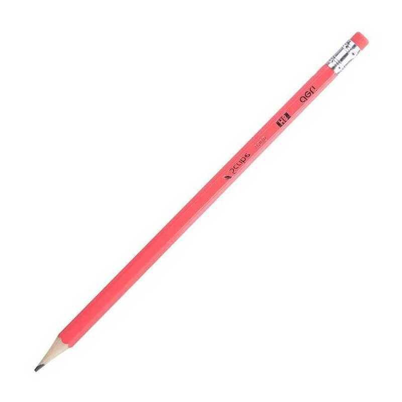 Deli Graphite Pencils HB with Eraser (12 Pack), , large image number 0