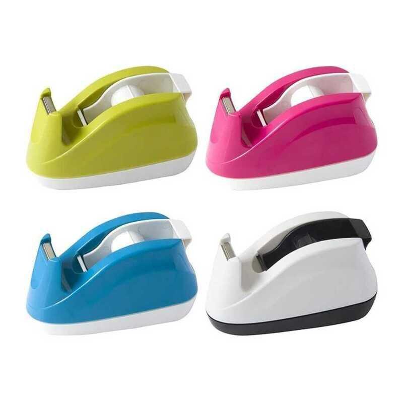 Deli Tape Dispenser Vivid 125 x 58 x 66 mm (Assortment - Includes 1), , large image number 0