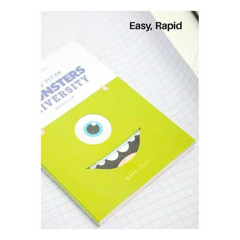 Deli Self Adhesive Book Cover Roll Transparent 45X5Yard, , large image number 1