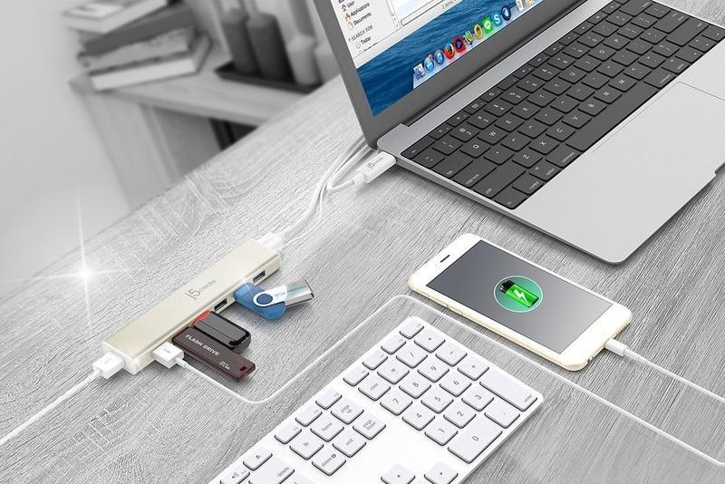 j5create USB Type-C 3.0 7-Port Hub, , large image number 1