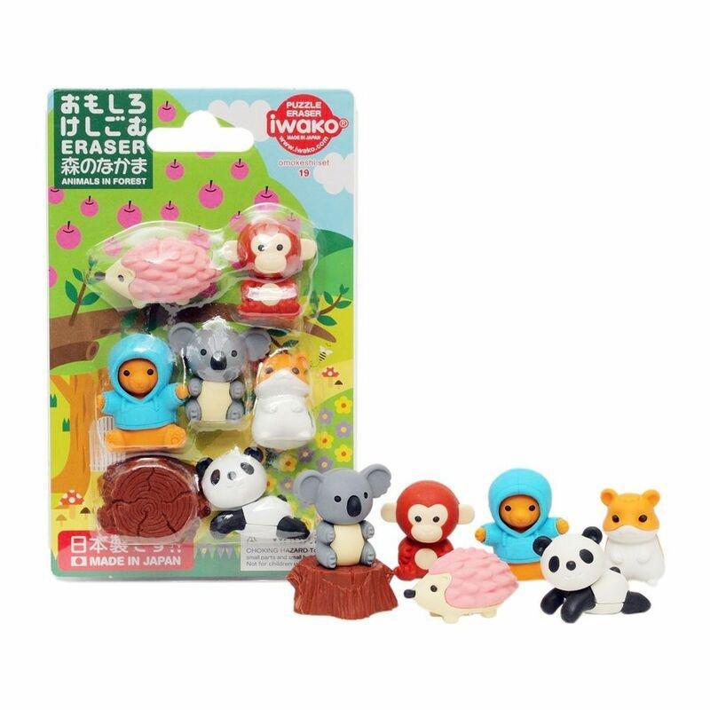 Iwako Forest Animal Eraser, , large image number 0