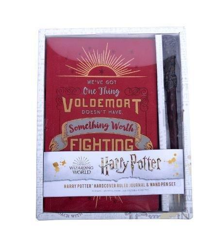 Harry Potter Harry Potter Hardcover Ruled Journal And Wand Pen Set | Insight Editions, , medium