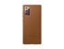 SAMSUNG - Samsung Leather Cover Brown for Galaxy Note20