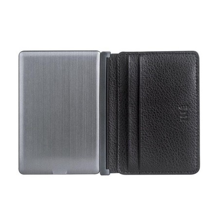 INE - Ine Wallet & Charger Recycled Leather Black