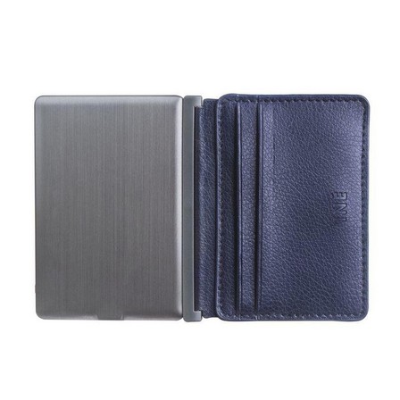 INE - Ine Wallet & Charger Recycled Leather Blue