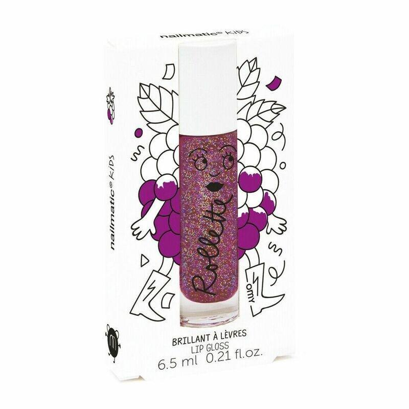 Nailmatic Kids Blackberry Rollette Lip Gloss, , large image number 0