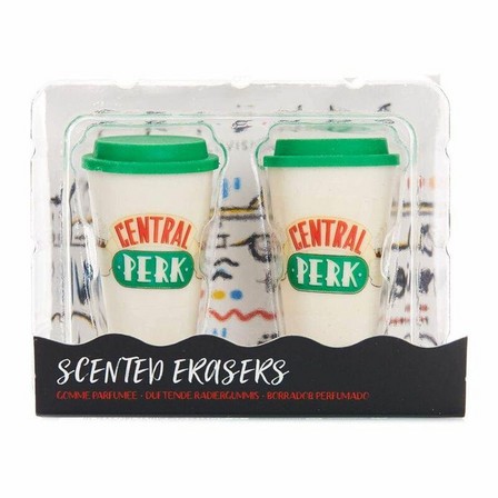 PALADONE - Paladone Set Of 2 Central Perk Coffee Scented Erasers