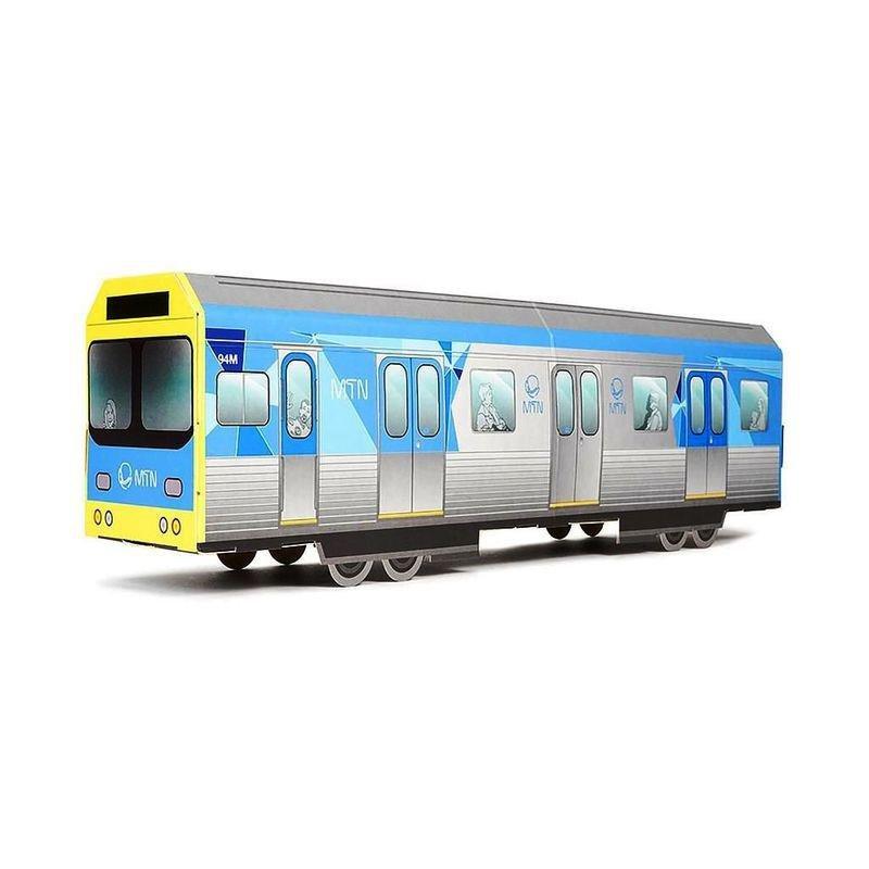 Montana Colors MTN Systems Miniature DIY Subway Car Melbourne Metro Train, , large image number 0