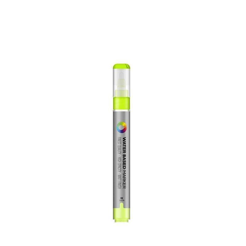 Montana Colors Water Based 100 Marker Brilliant Yellow Green 3mm, , large image number 0