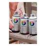 MONTANA COLORS SL - Montana Colors MTN WB 100 Water Based Spray Paint 100 ml Workshop Pack (Pack of 16)