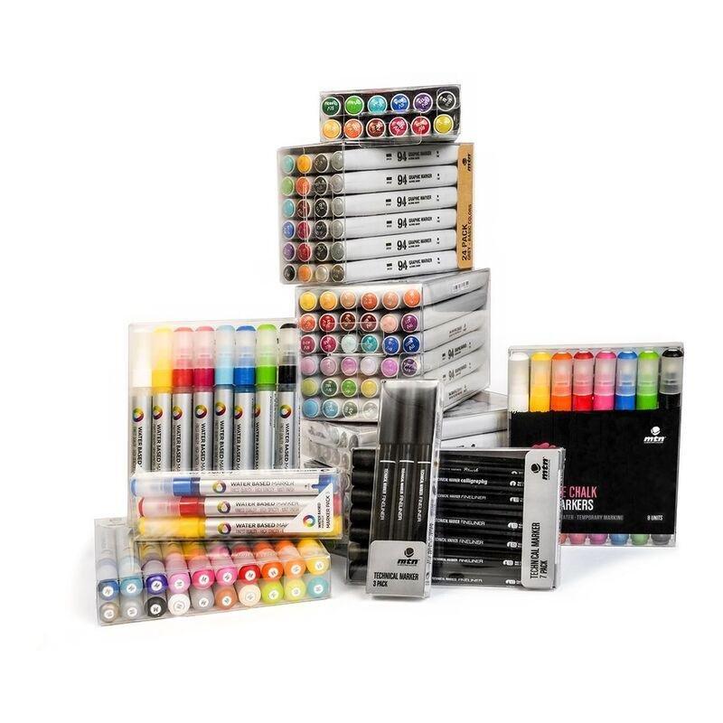 Montana Colors 5mm Water Based Paint Markers (8-Pack)