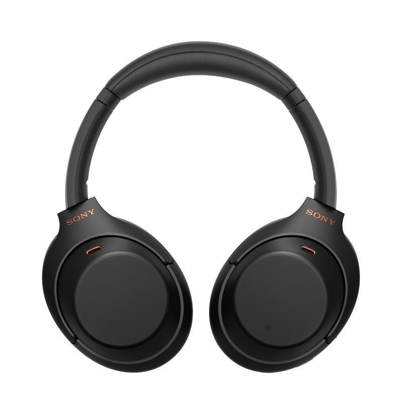 Sony WH-1000XM4 Black On-Ear Bluetooth Headphones with Noise Cancellation, , large image number 0