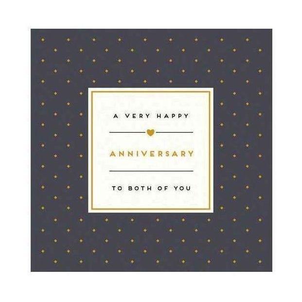 Alice Scott Happy Anniversary to Both 160X156 Greeting Card, , large image number 0