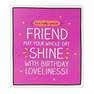 PIGMENT PRODUCTIONS - Happy Jackson to A Really Special Friend Greeting Card (160 x 176mm)