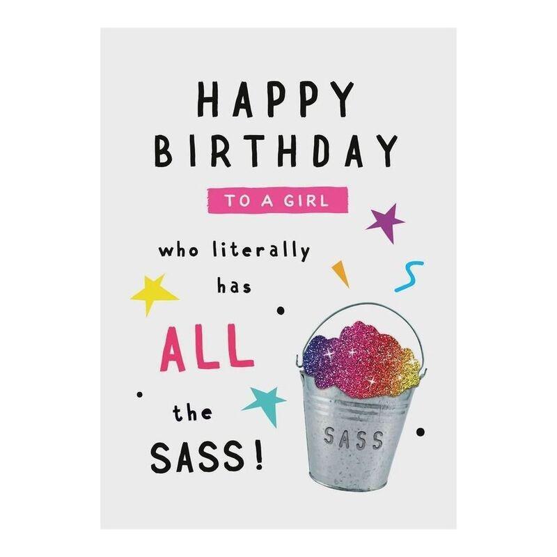 20th Century Icons All the Sass Greeting Card, , large image number 0