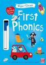First Phonics Wipe-Clean Book with Pen | Various Authors