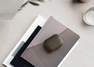 UNIQ - Uniq Terra Genuine Leather Snap Case Pine Olive for Apple AirPods Pro