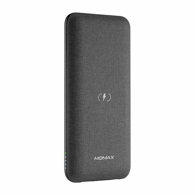 Momax Q Power Touch 10000mAh Dark Grey Wireless Externaal Battery Pack, , large image number 0