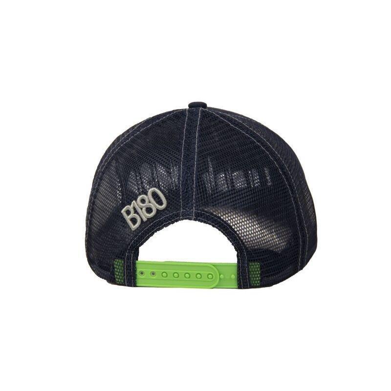 B180 Good Better Best Unisex Trucker Cap Navyblue, , large image number 3