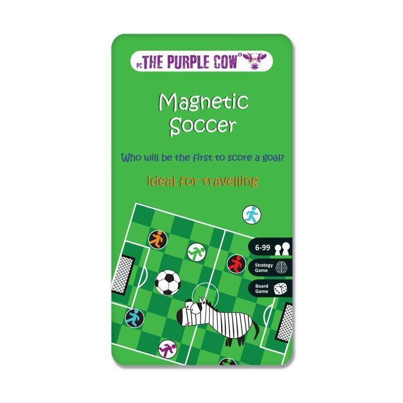 The Purple Cow To Go Magnetic To Go Soccer Travel Game, , large image number 0