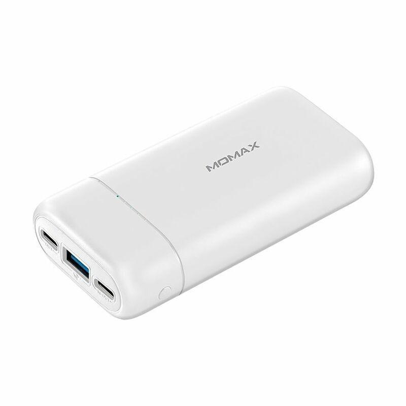 Momax Ipower Pd Pd18W + Qc3.0 10000mAh White Mini Power Bank, , large image number 0