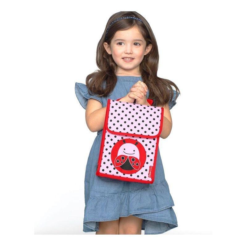 Skip Hop Zoo Lunch Bag Ladybug, , large image number 1