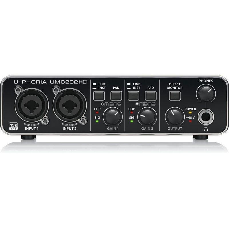 Behringer UMC-202HD Audio Interface, , large image number 0
