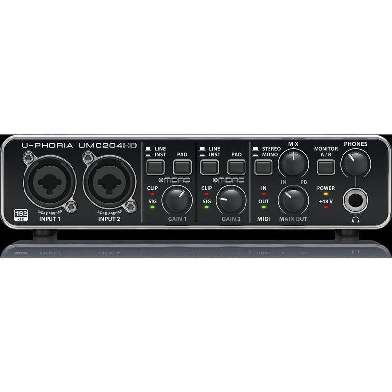 Behringer UMC-204HD Audio Interface, , large image number 1