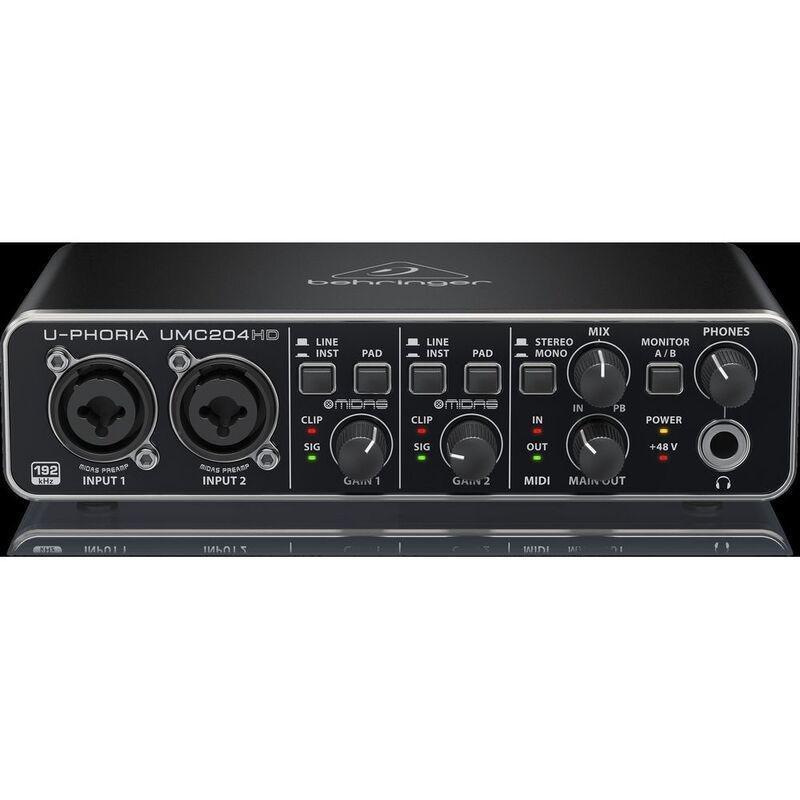 Behringer UMC-204HD Audio Interface, , large image number 2