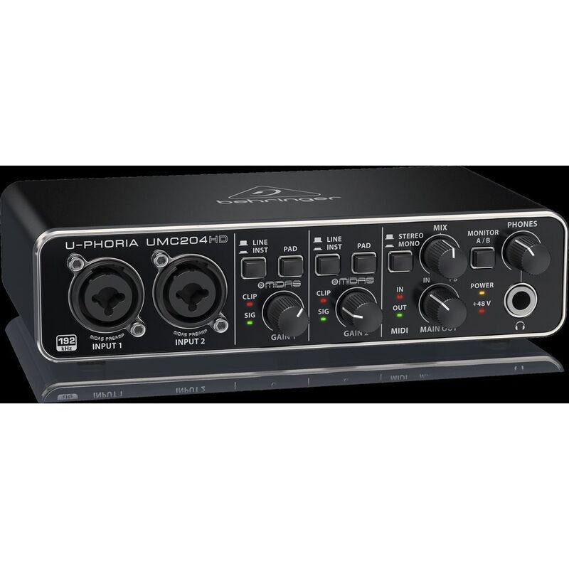 Behringer UMC-204HD Audio Interface, , large image number 3